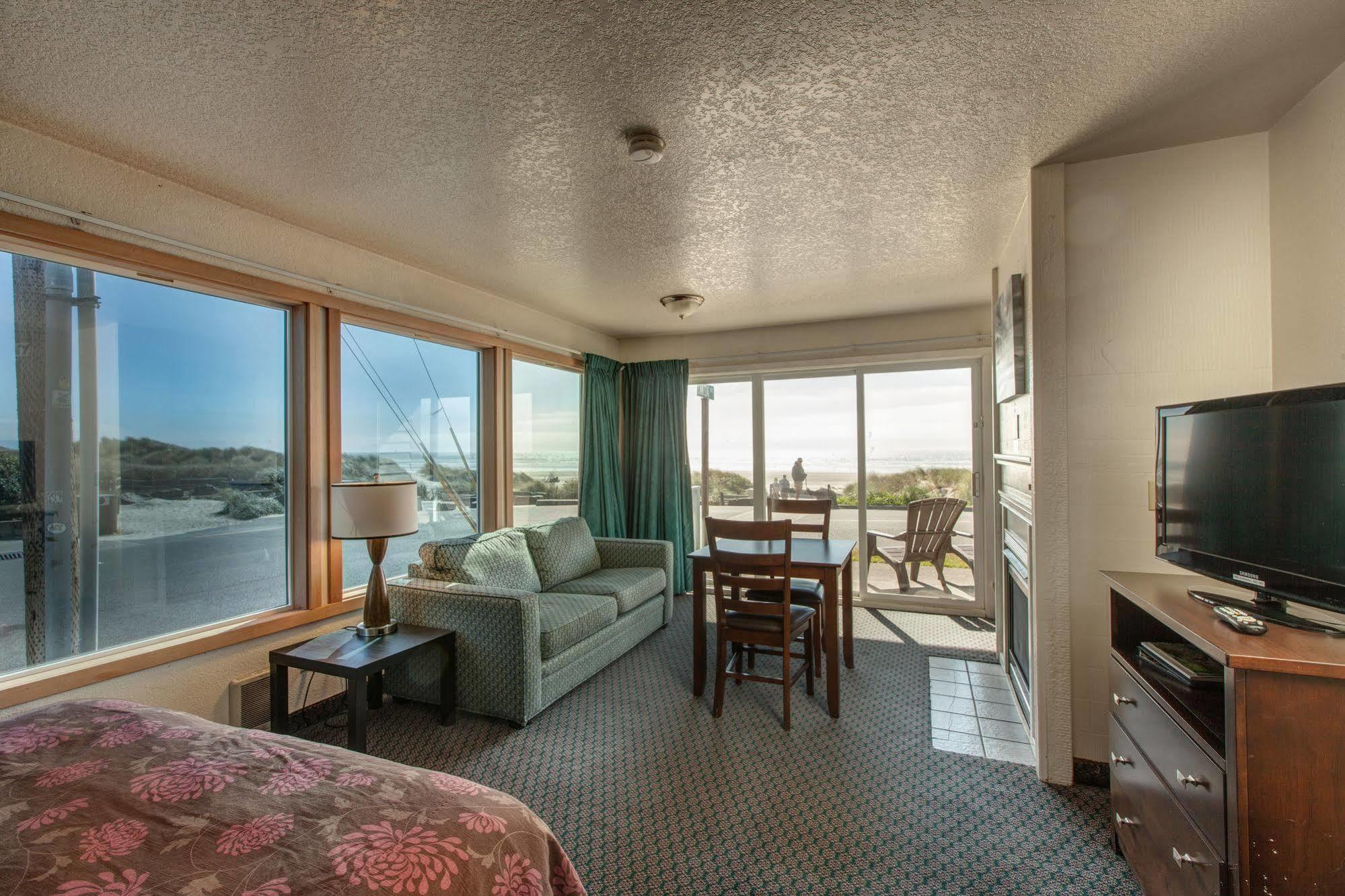 Sunset Surf Motel Manzanita Bagian luar foto